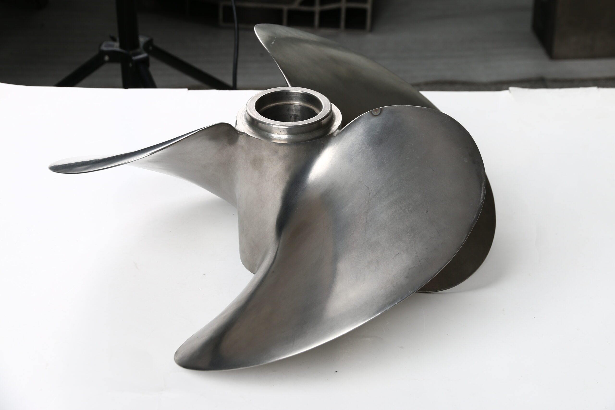Titanium propeller casting