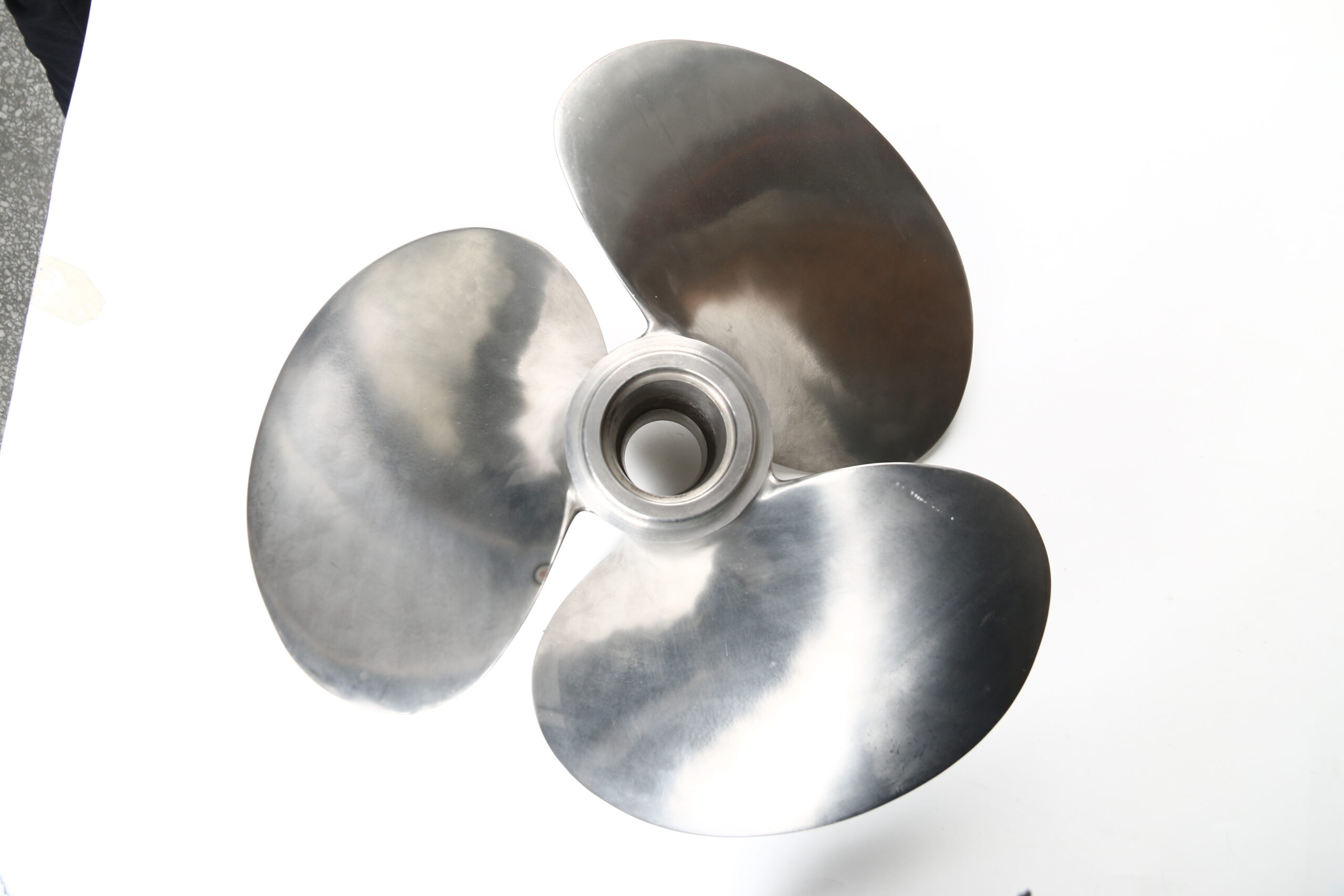 Titanium propeller casting