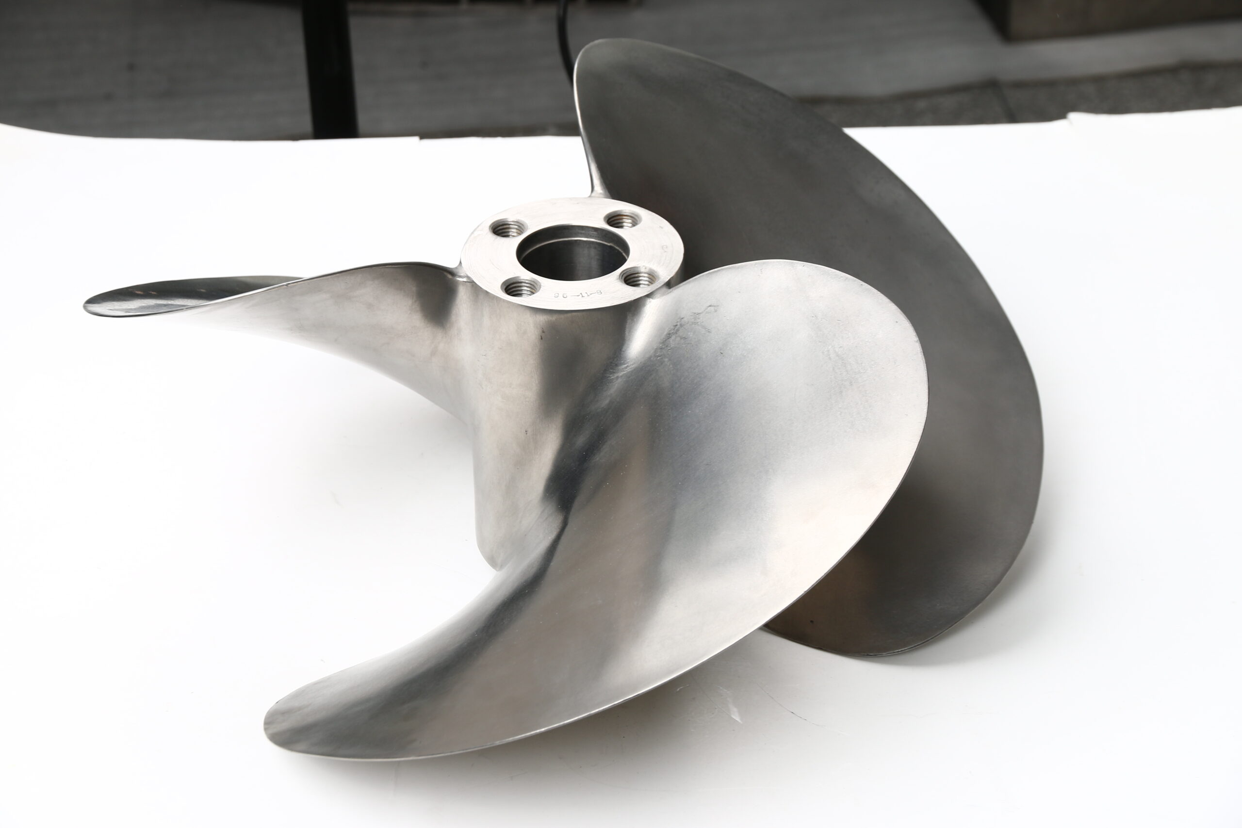 Titanium propeller casting